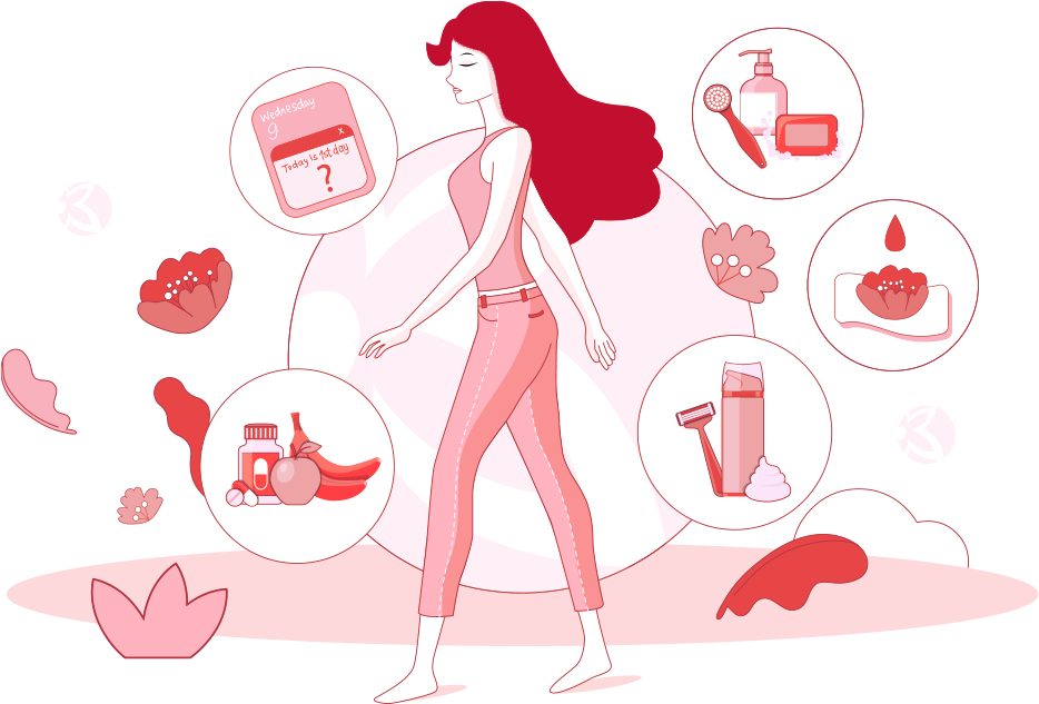Гигиена и гигиенические средства во время менструации